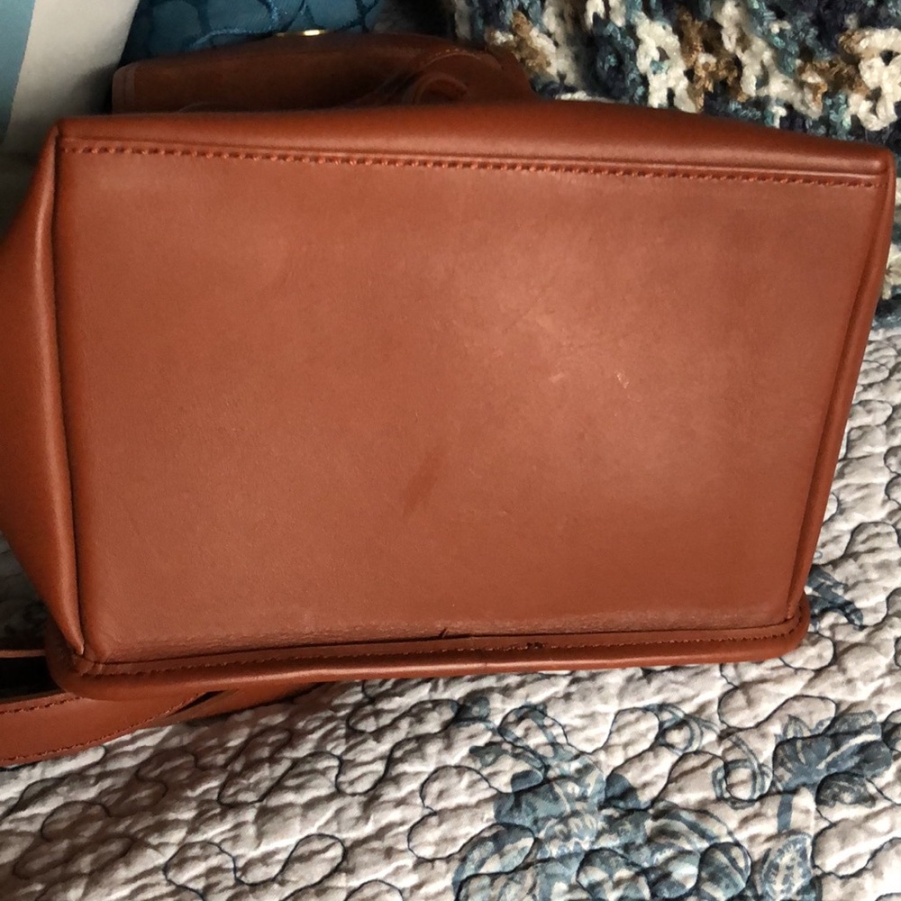 PreOwned Small Backpack Deep Tan - Picture 8 of 12